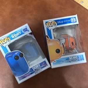 Pop funko finding dory/nemo